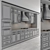 Classic Gray Kitchen Set 3D model small image 5