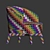 Elegant Fendi Casa Doyle Armchair | Luxurious Comfort 3D model small image 4