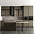 Modern Kitchen Interior Design 3D model small image 1