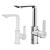 Sleek & Stylish Grohe Lineare Basin Mixers 3D model small image 4