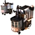 Victorian Steampunk Mobile Home 3D model small image 3