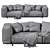 EDRA-Sofa: Italian Design Craftsmanship 3D model small image 4