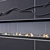 Wave Metal Wall Panel 3D model small image 4