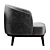 Domkapa Megan: Stylish and Compact Seating 3D model small image 3
