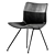 Sleek Zanotta Dan Chair 3D model small image 1