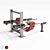 Foreman Fitness Equipment: Sittings & Bars 3D model small image 4