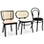 GTV Design 3-Chair Set 3D model small image 1