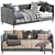Addison Daybed Sofa Bed - Stylish and Versatile 3D model small image 3