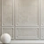 Elegant Molding Plaster: SW 7014 Eider White & SW 7016 Mindful Gray 3D model small image 2