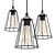Modern Galaxy Pendant Light 3D model small image 1