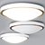 OSAKA Opal Glass Steel Ceiling Light 3D model small image 7