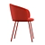 Grace Chair: Contemporary Elegance for Any Space 3D model small image 4