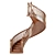 Wooden Spiral Staircase 3D model small image 3