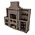 Brick BBQ Oven: Outdoor Visual Delight 3D model small image 3