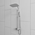 DEVIT Katarina 37520148 Rainfall Shower Combo 3D model small image 2