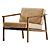 Modern Molteni & C Gillis Chair 3D model small image 1
