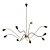 Italian Brass Spider Sputnik 3D model small image 1
