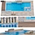 Versatile 3D Pool Model 3D model small image 1