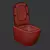 Ideal Standard AquaBlade 3749 Round Toilet 3D model small image 4