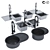 Versatile Sink Collection: 6-in-1 Design 3D model small image 5