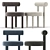 Sleek Ergo Chair 3D model small image 1