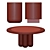 Concrete Chic: GIUDECCA Tables & Stools 3D model small image 2