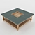 Custom-made Coffee Table | 1000x1000x400 | Stylish and Functional 3D model small image 2