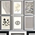 Abstract Art Frame in Dual Colors 3D model small image 1