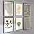 Abstract Art Frame in Dual Colors 3D model small image 2