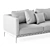 Modern Elegance: Flexform Atlante Sofa 3D model small image 4