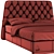 Elegant Geometry: Lady Sofaclub Bed 3D model small image 5