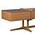 Elegant TV Cabinet with Rounded Design 3D model small image 3