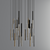 Title: Sleek LED Pendant Lights 3D model small image 3