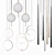 Luxury Lighting Set: Lampatron Laird, Lioba, Griggs Griggs Duo 3D model small image 1