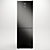 Galatec RFR-H3404 Black: Sleek & Spacious Refrigerator 3D model small image 1