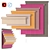 Santiago Warm Roller Blind 3D model small image 1