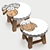 Wildlife Kids Furniture Set 3D model small image 3