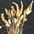 Rustic Mango Wood Vases 3D model small image 2