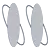 Modern Oval Mirror 160cm x 90cm 3D model small image 2