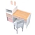 Nursery Desk & Decor 3D model small image 12