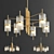 Luxury Chandelier Collection: Graceful Impression 3D model small image 3