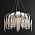 Elegant Crystal Chandelier 3D model small image 2