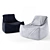 Modern Romance: Saba Italia Valentine 3D model small image 4