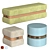 Stylish Ottoman Set by Mezzo Collection 3D model small image 1
