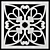 Square Carved Panel: Decorative, Versatile & Elegant 3D model small image 2