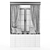 Elegant Curtain Set with Pillows 3D model small image 2