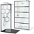Modern Shower Panels Set - West One Bathrooms 109 3D model small image 2