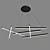 Modern Pendant Light by Maytoni Line 3D model small image 1