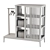 Versatile Laundry Storage Solution 3D model small image 4