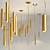 Sleek Tube Lighting Collection 3D model small image 3